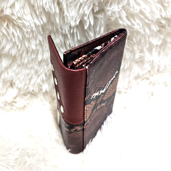 Miche Bags Miche Wallet Faux Print Snake Slim Design Wallet Retired Vintage - Picture 5 of 9